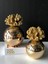 Luxury Dekoratif 2 Li Mercan Kutu Gold & Gold 1 Adet 2