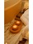 Luxury El Yapımı 3'lü Tealight Mumluk Seti – Dekoratif Şamdan & Mumluk – Spa, Meditasyon ve Ev Dekorasyonu 1 Adet 4