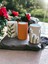 Luxury Üçlü Ahşap Tealight Mumluk, El Boyaması Bohem Mumluk 1 Adet 3