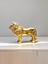 Luxury Dekoratif Altın Aslan Biblo/heykel 1 Adet 3