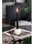Luxury Çift Fonksiyonlu, Dekoratif, Şık, Modern ve Minimalist Beton Küre Mumluk (Bej - Kırık Beyaz) 1 Adet 3
