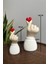 Luxury Korean Heart 2li Biblo Seti, Kalp Tutan El Sevimli Hediyelik, 9CM-14CM Bioplastik 1 Adet 3