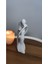 Luxury Sarılan Romantik Sevgili Dekor Dekorasyon Biblo Heykel Ev Dekorasyonu Hediyelik 17CM Beyaz 1 Adet 5