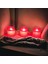 Luxury Ledli Mum Tealight Işıklı Dumansız Alevli Kırmızıpilli LED Mum 3 Adet Pil Dahil Hediyelik 1 Adet 1