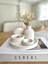 Luxury Havalı Tasarım Beyaz Özel Tasarım Mumluk Pinterest Vazo Aksesuar Seti Dekoratif Ürün 1 Adet 1