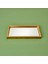 Luxury Deco Marisol Dekoratif Tepsi - Altın - 15X26 cm 1 Adet 2