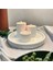 Luxury Beton Tepsili 3lü Beton Mumluk Seti ( 3 Adet Tealight Dahildir) 1 Adet 1
