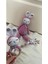 Luxury Örgü Amigurumi Tavşan Yenidoğan Seti 1 Adet 4