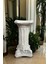 Luxury Dekoratif 53CM Parlak Beyaz Roma Sütunu Bahçe Dekorasyonu Biblo Heykel 1 Adet 1