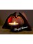 Luxury Kalp Yapan El Figürlü Mumluk/tealight Kalp 1 Adet 1