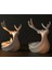 Luxury Geyik Tealight Mumluk Geyik Dekoru 3D Yılbaşına Süsü 1 Adet 2