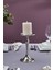 Luxury Rena Mumluk Silver 21 x 12,7 cm 1 Adet 1
