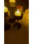 Luxury 3 Lü Şamdan Set Mum LED Birlikte 1 Adet 2
