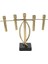 Luxury Gold Siyah 5 Kollu Şamdan 39X11X31CM 1 Adet 2