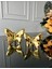 Luxury Dekoratif 2 Li Kelebek Obje Gold Şık Ev Dekorasyonu 1 Adet 2