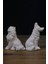 Luxury Kedi ve Köpek Biblo / Kedi ve Köpek Heykeli 1 Adet 5
