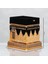 Luxury Kabe Kur'an Kabı Altın 18X21 cm (Kur'an-I Kerim Hediyeli) (Tescilli Marka) 1 Adet 3