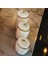 Luxury 3lü Beyaz Bal Kabağı Porselen Baharatlık Anneler Günü Hediyesi #hediye 1 Adet 1