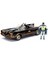 Luxury 1:24 Batman Classic Tv Series 1966 Batmobile Araba ve Figür (Batman ve Robin) 1 Adet 1