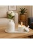 Luxury 3'lü Biblo Set , 1 Adet Biblo Vazo , 1 Adet Mumluk , 1 Adet Sunumluk 1 Adet 1