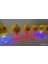 Luxury LED Işıklı Oyuncak Emoji Gülen Surat Anahtarlık 6 Adet 1 Adet 2