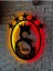 Luxury Işıklı Gs Logo Cimbom 5 Yıldız Metal Tablo Dekoratif Işıklı Tablo- Galatasaray 1 Adet 2