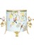 Luxury Luckyart Renkli Kuslu Porselen Vazo 32 cm 1 Adet 1