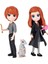 Luxury Harry Potter Magical Minis Ron Weasley ve Ginny Weasley Dostluk Seti 1 Adet 2