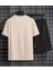 Ayı Baskılı Erkekler Için 2 Parça , Rahat Kısa Kollu Oversize T-Shirt ve Yazlık Bağcıklı Şort Takımı 5