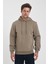 3 Ip Şardonlu Kapuşonlu Cepsiz Sweatshirt RD24KE054902 1