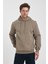 3 Ip Şardonlu Kapuşonlu Cepsiz Sweatshirt RD24KE054902 3