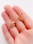 Cerrrahi Çelik Piercing ( Pirsing ) Zirkon Taşlı Çift Yarım Halka Tragus Helix Piercing (1ADET) 2