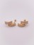 Cerrrahi Çelik Piercing ( Pirsing ) Zirkon Taşlı Çift Yarım Halka Tragus Helix Piercing (1ADET) 4