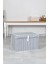 Kapaklı Çok Amaçlı Çamaşır-Saklama-Düzenleme Vb Hurç Kutu - 40 x 30 x 26 - Mini 1
