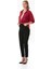 Basic Body Detaylı Çift Cepli Crop Gömlek 2