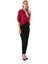 Basic Body Detaylı Çift Cepli Crop Gömlek 5