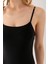 Kadın İp Askılı Çıtçıtlı Body Siyah - MS0000527 4
