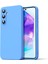 Samsung Galaxy A16 5g Kılıf Nano Içi Kadife Silikon - Mavi Ferrg 1