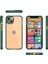 Apple iPhone 13 Mini Kılıf Miami Şeffaf Silikon - Koyu Yeşil Ferrg 1
