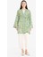 Relax Fit Bisiklet Yaka Desenli Viskon Kimono E7262AX25SM 2