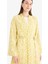 Relax Fit Bisiklet Yaka Desenli Viskon Kimono E7262AX25SM 1