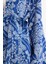 Relax Fit Bisiklet Yaka Desenli Viskon Kimono E7262AX25SM 5