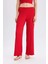 Regular Fit Beli Lastikli Basic Düz Bürümcük Pantolon D4415AX25SP 1