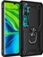 Xiaomi Mi Note 10 Lite Kılıf Sofya Yüzüklü Silikon Kapak - Siyah Ferrg 1