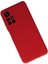 Xiaomi Redmi Note 11T Kılıf Nano Içi Kadife Silikon - Kırmızı Ferrg 1