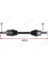Komple Aks Ön Sol Opel Mokka 1.4 M-T-1.6 Cdti M-T 12- Chevrolet Trax 1.4 M-T 12-14 Gnzrz 1