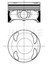 Piston Segman Std 83.00MM Mercedes M274.910 W204 W205 W212 W213 R172 Gnzrz 1