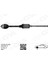 Komple Aks Ön Sağ Bmw F10 F12 F13 F06 Xdrıve 863MM Gnzrz 1