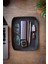 Luxury Deri Tepsi (Büyük) Masaüstü Organizer Siyah Crazy - Gerçek Deri & El Yapımı - Minimalist Tasarım 1 Adet 1