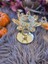 Luxury Yuvarlak Kristal Taşlı Lotus Tea Light Mumluk 1 Adet 1